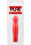 Pure Caress Multi Speed Silicone Vibrator Waterproof 4.25in - Coral