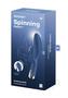 Satisfyer Spinning Rabbit 1 Rechargeable Silicone Rabbit Vibrator - Blue